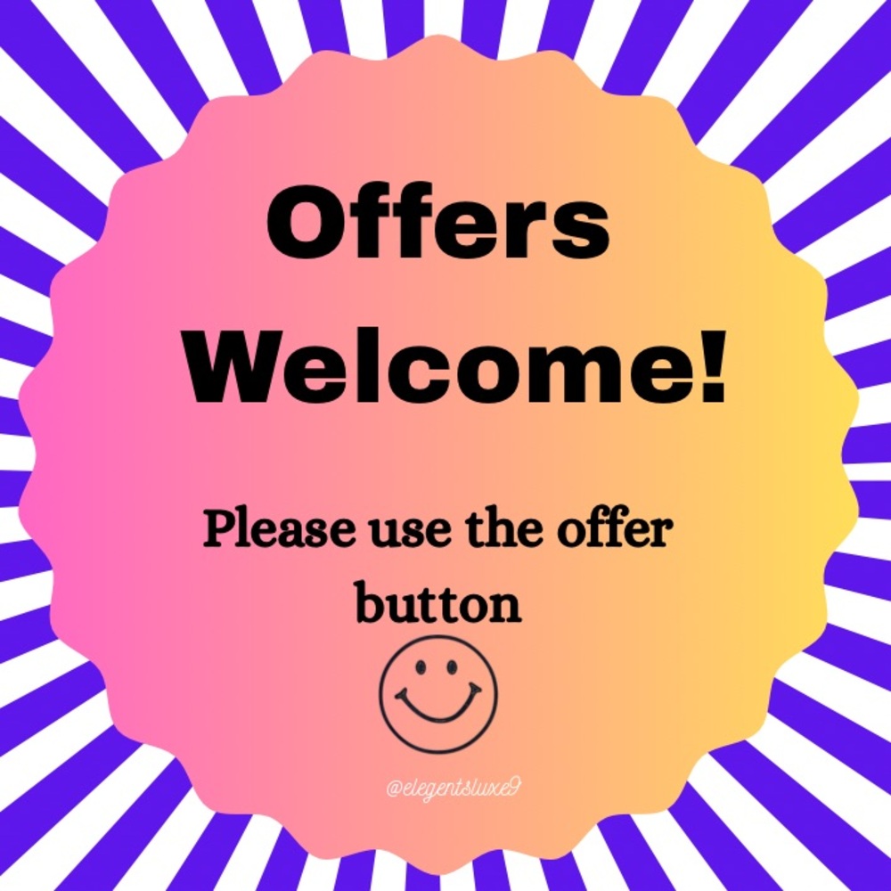 Offers Do Not Offend Us🙂